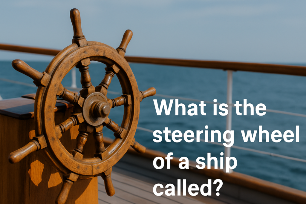 What Is the Steering Wheel of a Ship Called